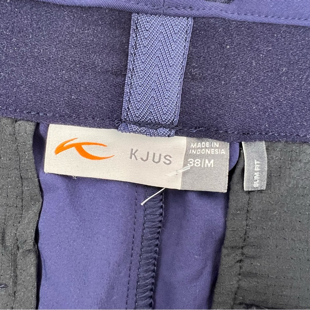 Kjus Ice Light 7/8 Treggings Blue Slim Fit Golf Stretch Performance Womens 38/M - Picture 4 of 7